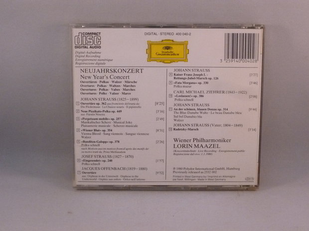 New Year's Concert - Wiener Philh. Lorin Maazel