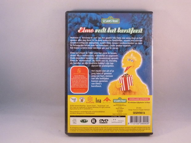 Sesamstraat Elmo redt het Kerstfeest  (DVD)