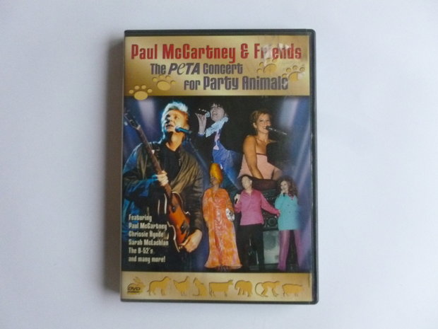 Paul McCartney &  friends -  the Peta  Concert dvd 