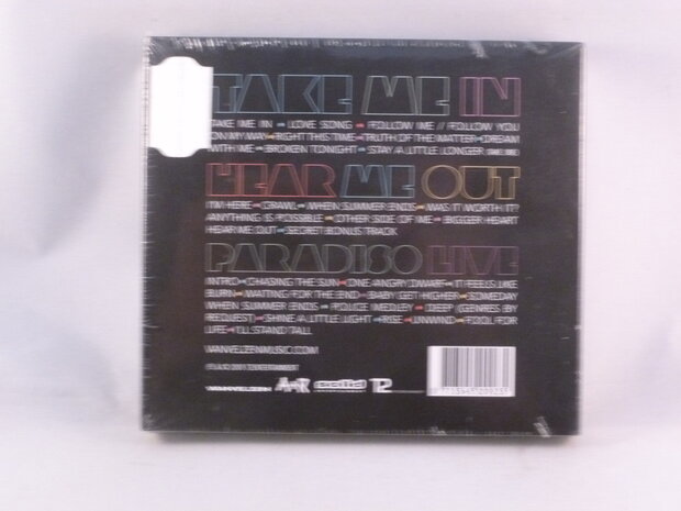 Vanvelzen - Take me in & Hear me out (2CD+DVD) Nieuw