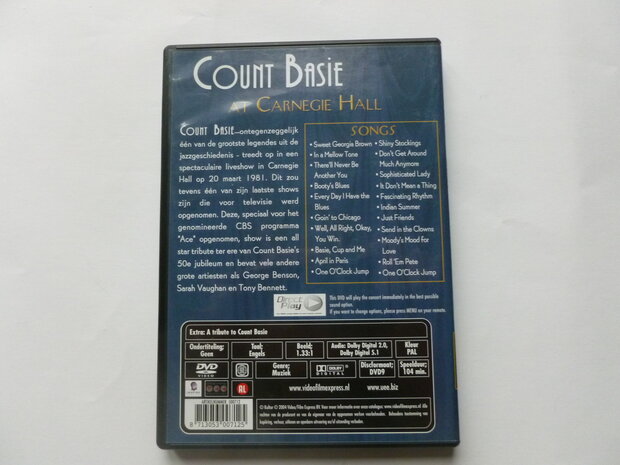 Count Basie at Carnegie Hall (DVD)
