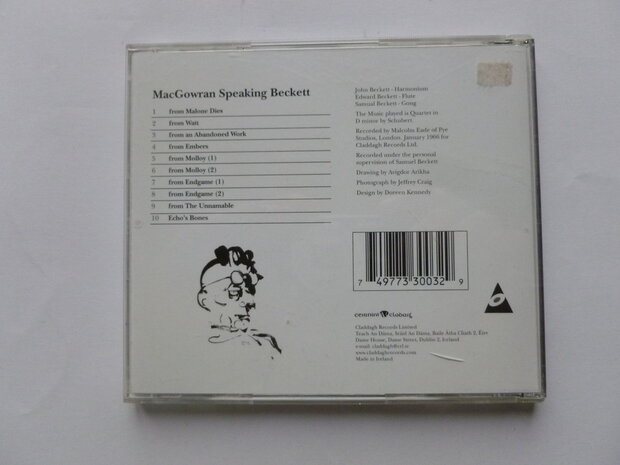 MacGowran speaking Beckett