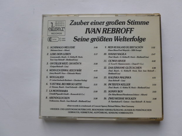 Ivan Rebroff - Zauber einer grossen stimme