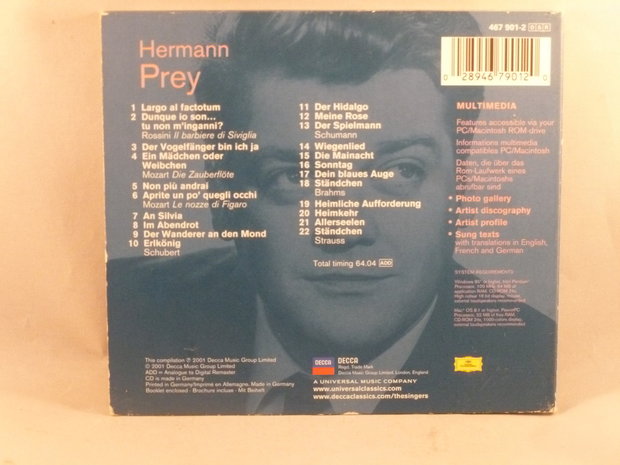 Hermann Prey - The Singers