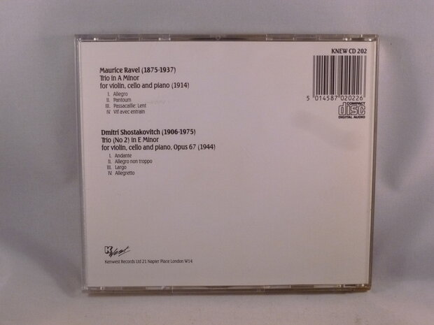 Shostakovitch / Ravel - Piano Trios / Trio Zingara