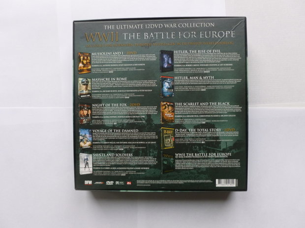 The Ultimate 12 DVD War Colection - WWII The Battle for Europe (12 DVD