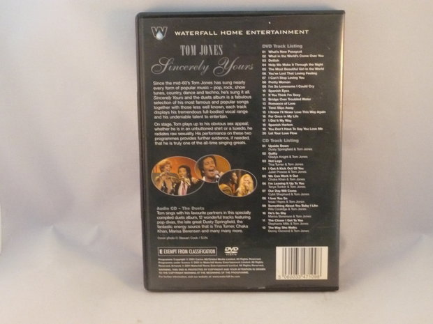 Tom Jones - Sincerely Yours (CD + DVD)