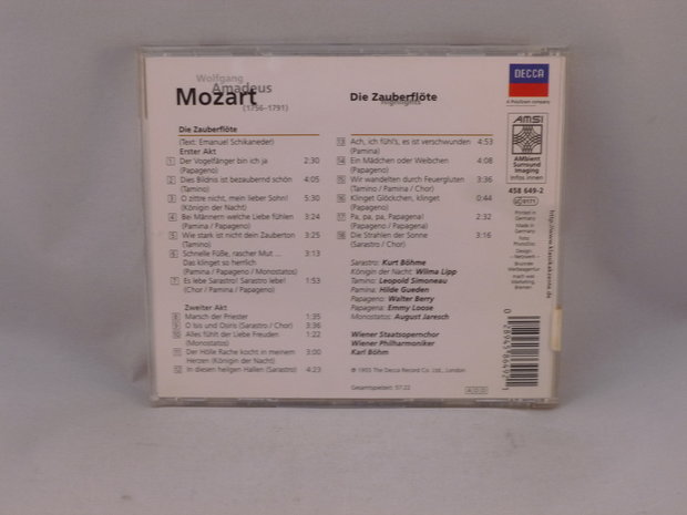 Mozart - Die Zauberflöte / Böhm