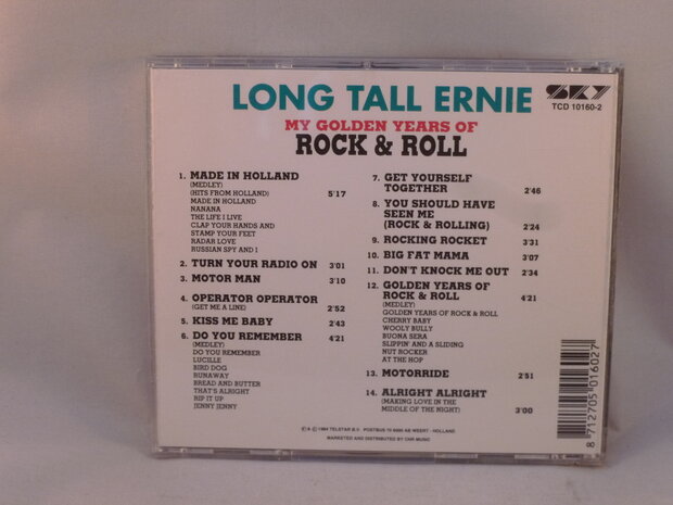 Long Tall Ernie - My Golden Years of Rock & Roll