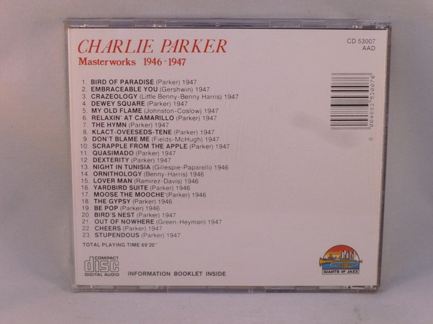 Charlie Parker - Masterworks 1946-1947