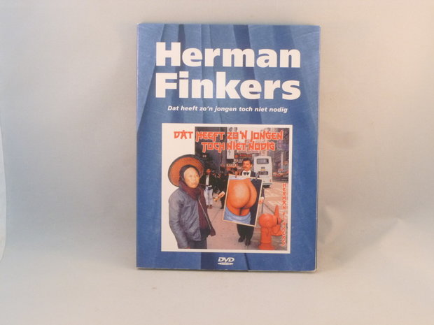 Herman Finkers - Dat heeft zo'n jongen toch niet nodig (DVD)