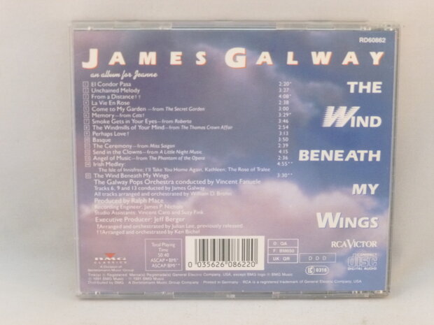 James Galway - The wind beneath my wings