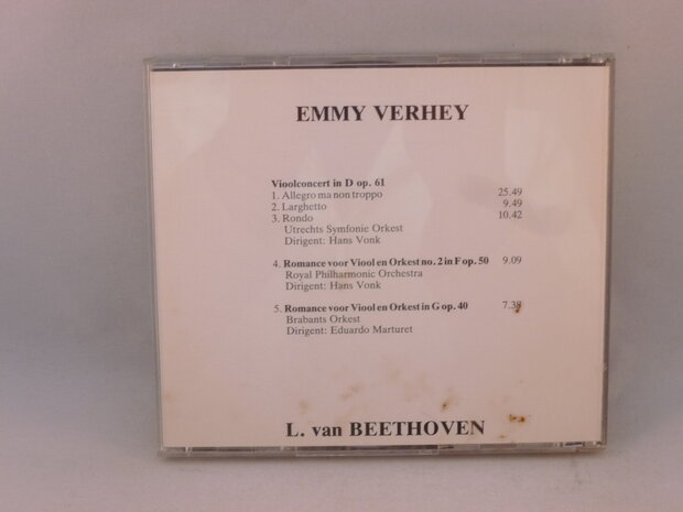 Emmy Verhey - L. van Beethoven