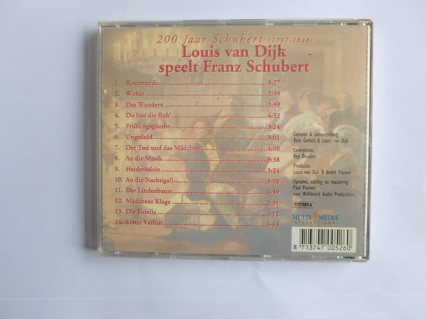 Louis van Dijk - speelt Franz Schubert