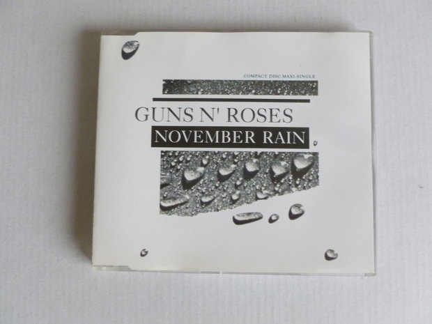 Guns N' Roses - November Rain (CD single)