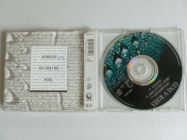 Guns N' Roses - November Rain (CD single)