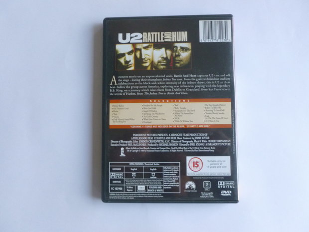 U2 - Rattle and Hum (DVD) widescreen