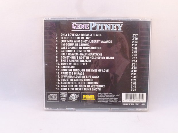 Gene Pitney - The best of