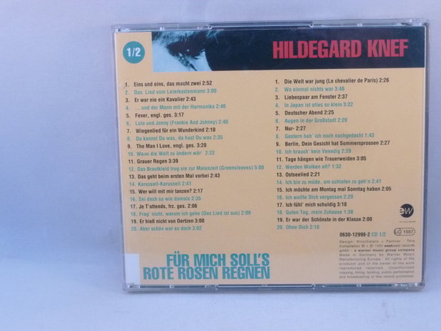 Hildegard Knef - Für mich soll's rote rosen regnen 1/2 (2 CD)