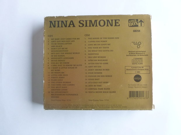 Nina Simone - My baby just cares for me (2 CD)