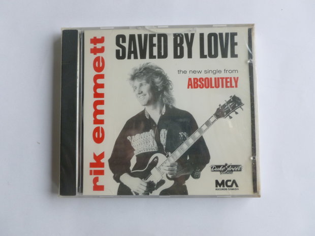 Rik Emmett - Saved by love (CD Single) Nieuw