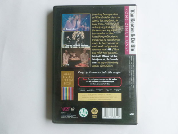 Van Kooten & De Bie - Ons zingt ons (DVD)