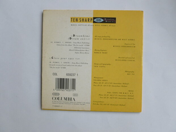 Ten Sharp - Dreamhome (CD Single)