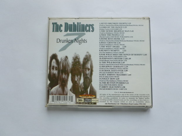 The Dubliners - Seven drunken nights