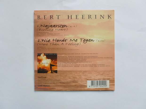 Bert Heerink - Najaarszon (CD Single)