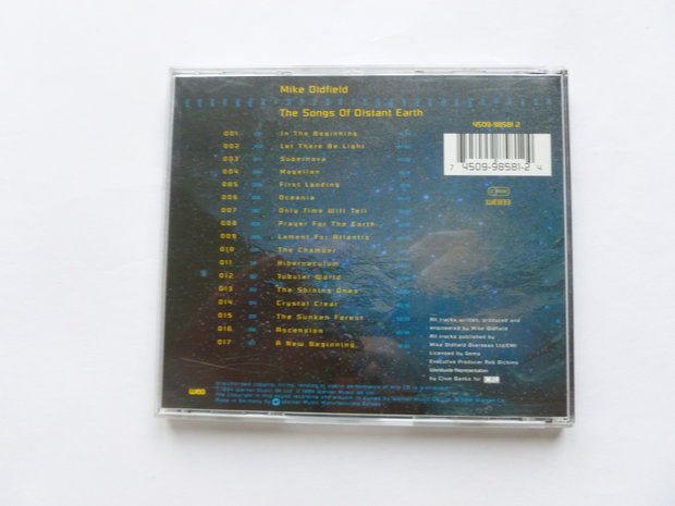 Mike Oldfield - The songs of distant earth