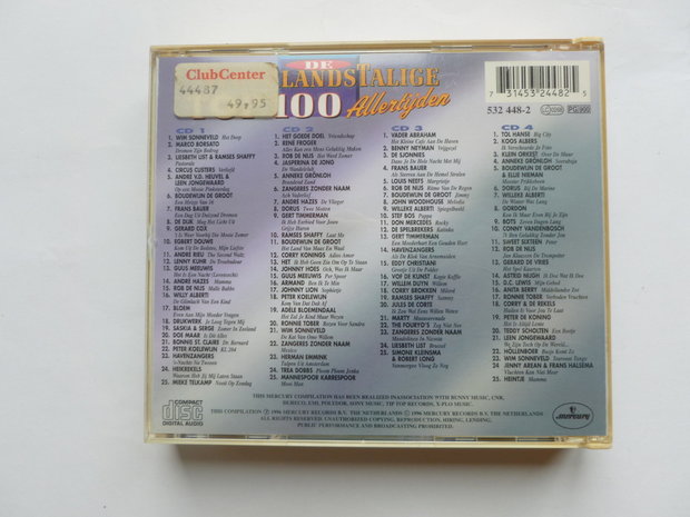 De Nederlandstalige Top 100 Allertijden (4 CD)