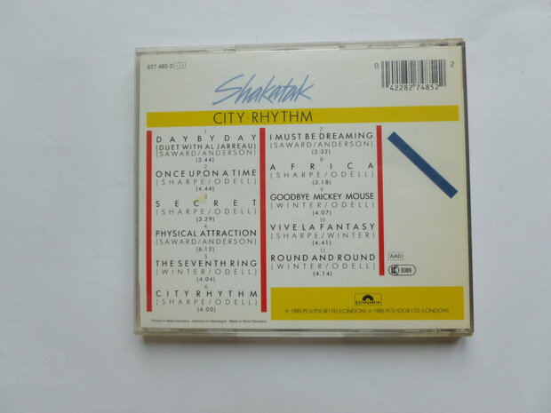 Shakatak - City Rhythm
