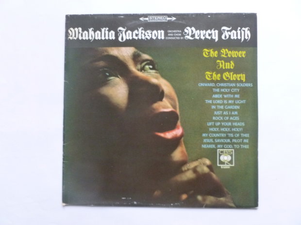 Mahalia Jackson / Percy Faith ‎– The Power And The Glory (LP)