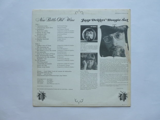 Jaap Dekker Boogie Set ‎– New Bottle Old Wine (LP)