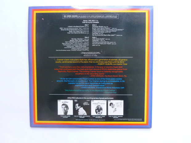 Floyd Cramer ‎– This Is Floyd Cramer (2 LP)