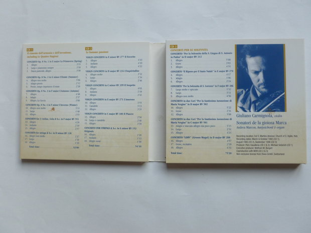 Vivaldi - Le Quattro Stagioni / G. Carmignola (3 CD)