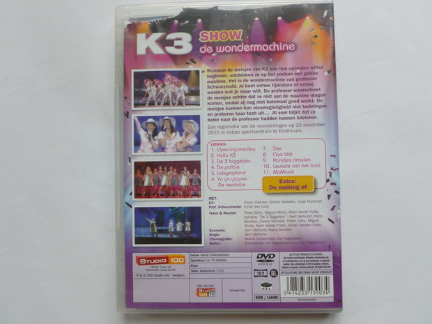 K3 - Show De Wondermachine (DVD)