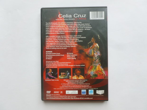 Celia Cruz and the Fania Allstars in Africa (DVD)