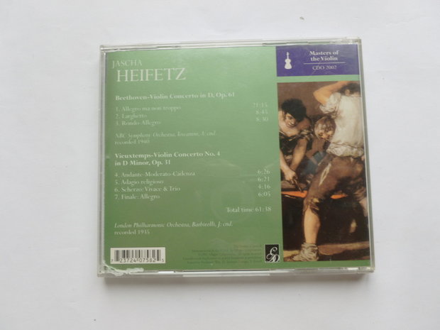 Jascha Heifetz - Beethoven violin concerto