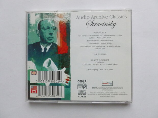 Audio Archive Classics - Stravinsky Petrouchka / Ernest Ansermet