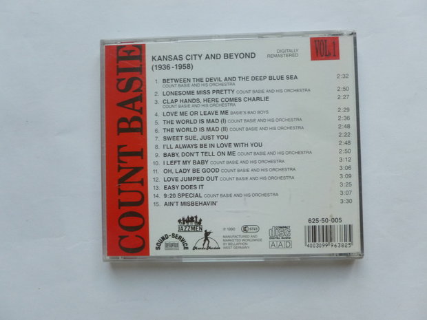 Count Basie - Vol 1 / Kansas City and Beyond 