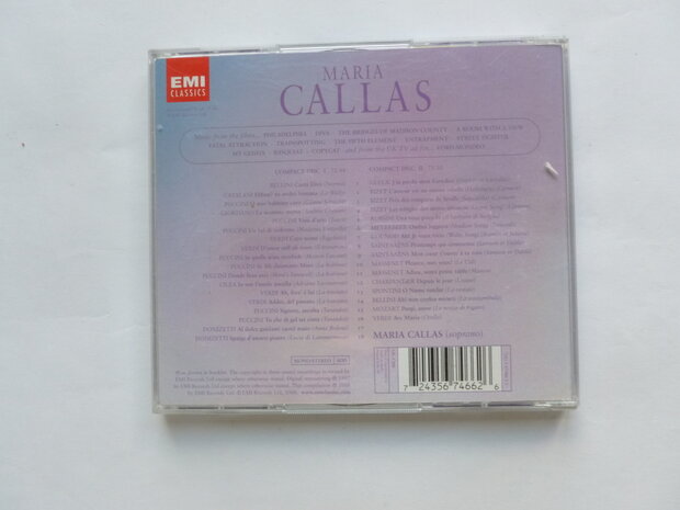 Maria Callas - Popular music from tv, film and opera (2 CD)