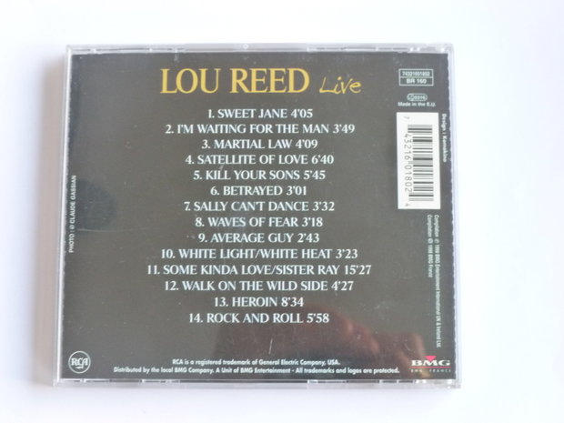 Lou Reed - Live