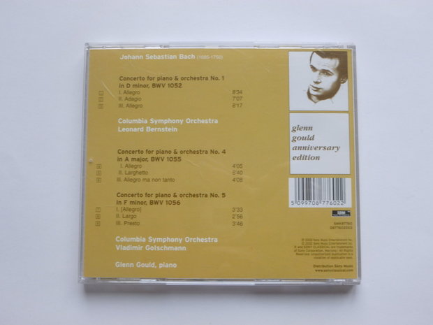 Glenn Gould - Bach / Keyboard Concertos vol.1