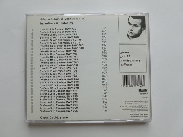 Glenn Gould - Bach: The Two and Three Part Inventions