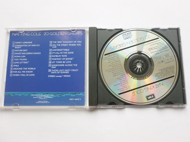 Nat King Cole - 20 Golden Greats