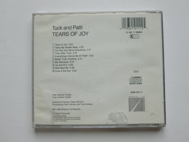 Tuck & Patti ‎– Tears Of Joy