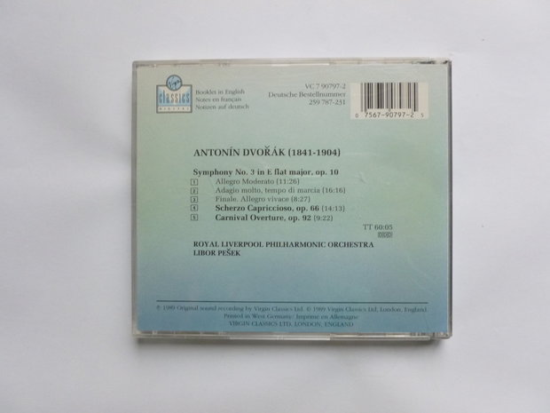 Dvorak - Symphony no 3 / Libor Pesek