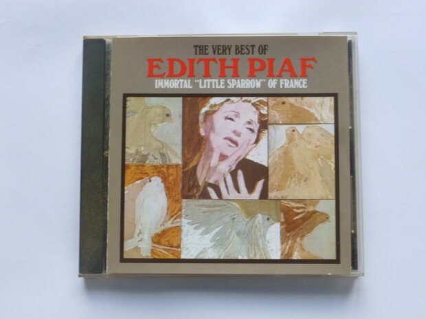 Edith Piaf ‎– The Very Best Of Edith Piaf (Immortal "Little Sparrow" Of France)