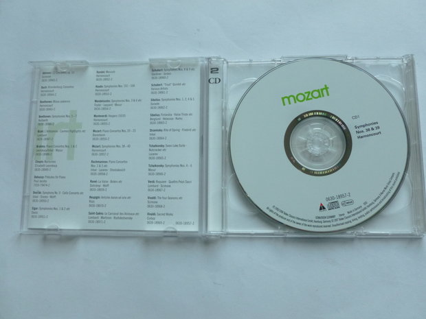 Mozart - Symphonies 38, 40, 41/ Harnoncourt (2CD)